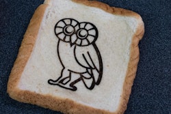 Laser-induced graphene is a highly conductive addition to a piece of bread. A Rice University lab is using an industrial laser to write graphene patterns on everyday objects, including food, cloth, cardboard and wood.