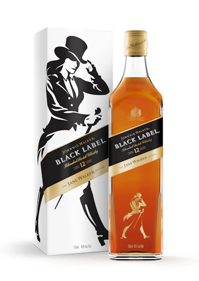 This undated product image provided by Johnnie Walker shows the Jane Walker edition of Johnnie Walker.