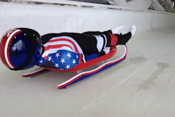 The USA Luge team competed with Olympians from around the world using sleds designed by their engineers and Official Technical Partner, Dow.