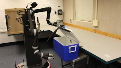 New research shows that robots can learn abstract representations of the world that are useful in planning for multi-step tasks, something that's monumentally difficult for robots to do. Here, a robot learns useful abstractions about the world by executing a set of motor skills.