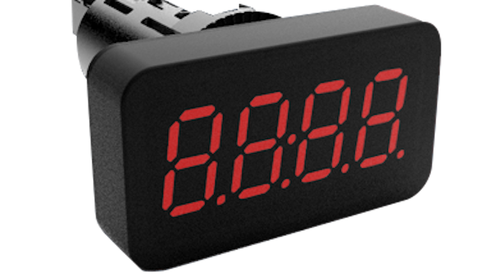 The OM 335UQC is a 4-digit universal meter from Bristol Instruments with measurement modes including counter, timer, frequency meter, and clock.