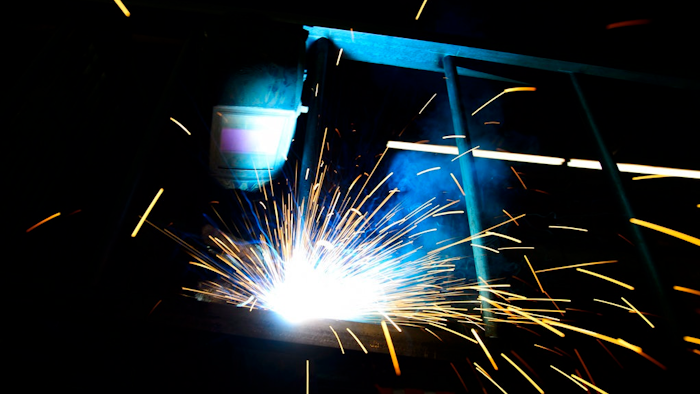 A welder fabricates a steel structure at an iron works facility in Ottawa, Ontario, Monday, March 5, 2018. President Donald Trump insisted Monday that he's 'not backing down' on his plan to impose stiff tariffs on imported steel and aluminum. Trump said that Canada and Mexico would not get any relief from his plan to place the tariffs on the imports but suggested he might be willing to exempt the two longstanding allies if they agreed to better terms for the North American Free Trade Agreement.