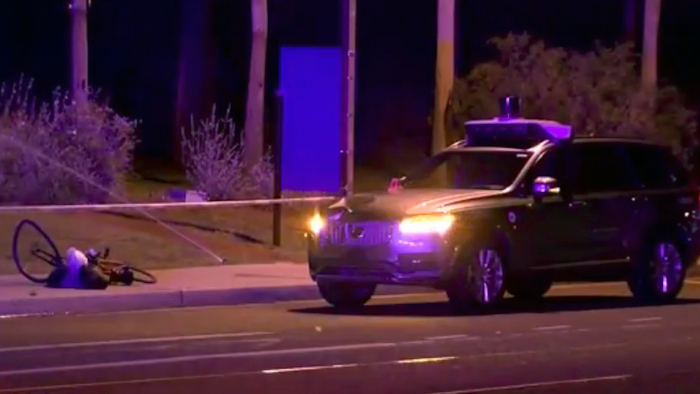 An autonomous vehicle struck and killed a pedestrian on March 18.