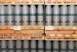 This Jan. 21, 2010, file photo, shows 105mm shells containing mustard agent that are stored in a bunker at the Army's Pueblo Chemical Storage facility in Pueblo, Colo. The costly plant in Colorado that destroys U.S. chemical weapons without incinerating them is over budget, behind schedule and bedeviled by troubles that could worsen the danger to workers. But when the Army said this month it wants to spend millions more installing older technology to help the beleaguered plant and reduce worker risk, public reaction was more acceptance than anger.