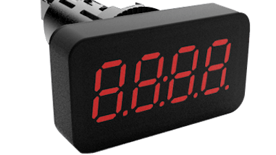 The OM 335UQC is a 4-digit universal meter from Bristol Instruments with measurement modes including counter, timer, frequency meter, and clock.