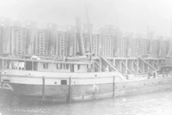 The Margaret Olwill was built in 1887 and wrecked in Lake Erie, off the shore of Lorain, in 1899. Five people died on the trip from Kelleys Island to Cleveland.