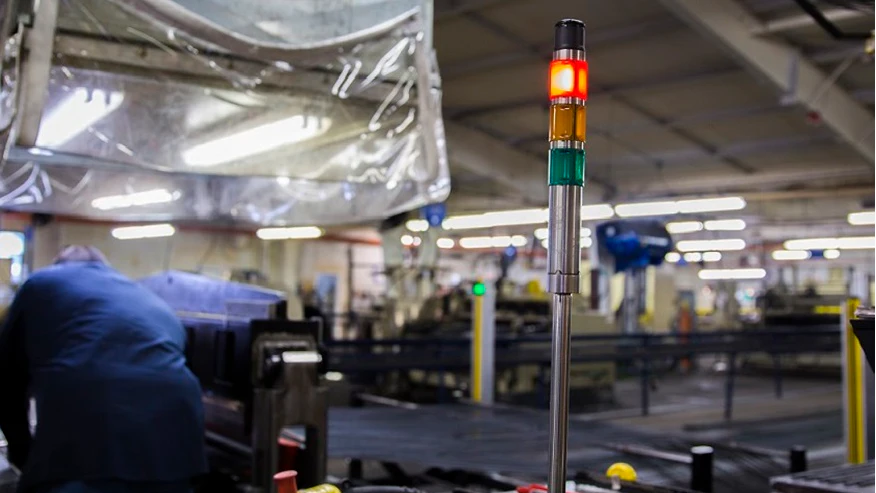 3-Segment Stack Light From: Onyx Industries | Industrial Equipment News