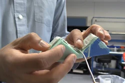 Researchers are embroidering electronics directly into fabrics using conductive threads, which they call “e-threads.”