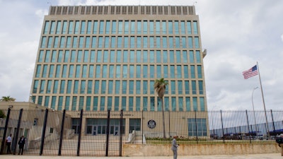 What happened to people inside this building, the U.S. Embassy in Havana?