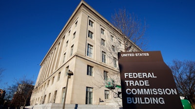 This Jan. 28, 2015, file photo, shows the Federal Trade Commission building in Washington. The Federal Trade Commission is investigating Facebook's privacy practices following a week of privacy scandals including whether the company engaged in 'unfair acts' that cause 'substantial injury' to consumers. Facebook said in a statement on Monday, March 26, 2018, that the company remains 'strongly committed' to protecting people's information and that it welcomes the opportunity to answer the FTC's questions.