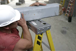 A ladder's load capacity is defined as the maximum safe weight recommended for the ladder. A person’s weight fully clothed plus any tools and materials that are carried onto the ladder must be less than the load capacity.