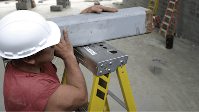 A ladder's load capacity is defined as the maximum safe weight recommended for the ladder. A person’s weight fully clothed plus any tools and materials that are carried onto the ladder must be less than the load capacity.