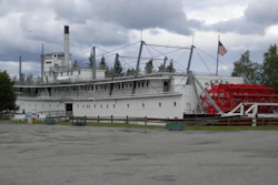 The Riverboat Nenana in Pioneer Park.