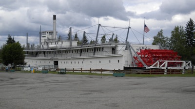 The Riverboat Nenana in Pioneer Park.