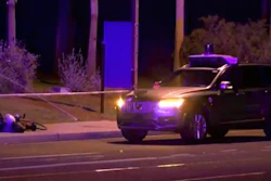 An autonomous vehicle struck and killed a pedestrian on March 18.