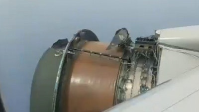 United Airlines Engine Failure