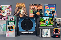 This undated photo provided by the The Strong in Rochester, N.Y., shows the 12 finalists for the World Video Game Hall of Fame class of 2018. The finalists , in alphabetical order are: 'Asteroids,' 'Call of Duty,' 'Dance Dance Revolution,' 'Final Fantasy VII,' 'Half-Life,' 'John Madden Football,' 'King's Quest,' 'Metroid,' 'Minecraft,' 'Ms. Pac-Man,' 'Spacewar!,' and 'Tomb Raider.' The winners will be inducted on May 3.