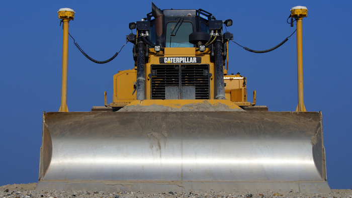 Front Of A Caterpillar (cat) D6 T Lgp Bulldozer 853436392 3998x2648