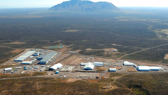 This 2016 photo provided by U.S. Department of Energy shows the Radioactive Waste Management Complex at the federal Nuclear site in eastern Idaho, A barrel containing radioactive sludge ruptured at the facility, federal officials said Thursday, April 12, 2018, resulting in no injuries and no risk to the public but possibly slowing progress in shipping waste out of the state.