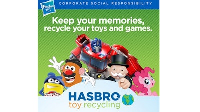 Hasbro Toy Recycling Sized Business Wire