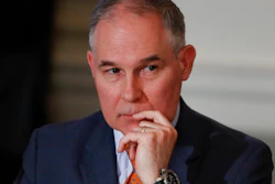 EPA administrator Scott Pruitt.