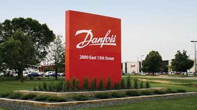 Danfoss Logo Sign