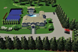 This 2018 3D computer rendering of a prospective residential property was done by Groundworks Landscaping, East Hampton, N.Y., in the spring of 2018. It provides a clear picture for homeowners to use for seeing their property's potential. Landscaping and gardening are being made easier via new technology and innovation.
