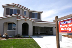 A for sale sign hangs outside a recently built house Friday, May 4, 2018, near Roseville, Calif. Federal data released Friday shows California has surpassed the United Kingdom to become the world fifth largest economy, with real estate and financial services leading other economic sectors in driving the state's economic growth.