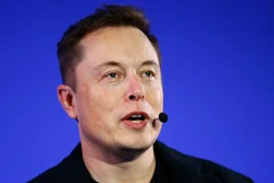 Elon Musk, CEO of Tesla.