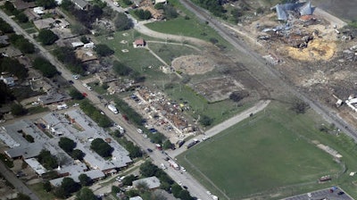 A 2013 explosion at a chemical plant in West, TX ripped open a 90-foot-wide crater and hurled debris for miles.