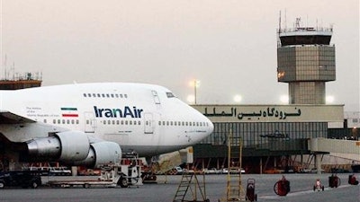 Mideast Iran Boeing Ap