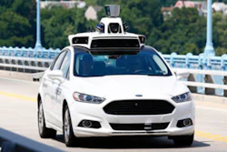 A driverless car.