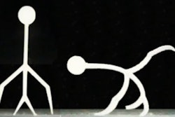 A human-like 3D-printed smart gel walks underwater.