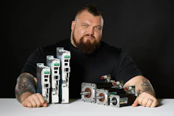 Eddie Hall, officially the strongest man on the planet, is now a brand ambassador to Control Technqiues.