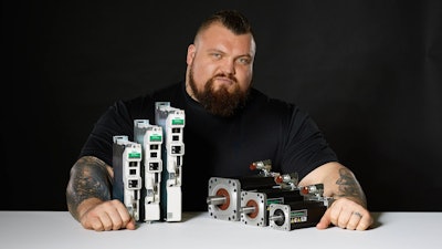 Eddie Hall, officially the strongest man on the planet, is now a brand ambassador to Control Technqiues.