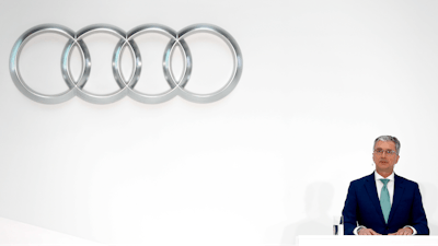 German authorities have detained the chief executive of Volkswagen's Audi division, Rupert Stadler, as part of a probe into manipulation of emissions controls.