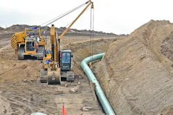 In this photo taken Oct. 5, 2016, heavy equipment is seen at a site where sections of the Dakota Access pipeline were being buried near the town of St. Anthony in Morton County, N.D. U.S. Army Corps of Engineers within the next two months expects to wrap up an environmental study of the oil pipeline after recently meeting with four American Indian tribes battling the pipeline in court. The tribe leading the lawsuit still feels it hasn't had a meaningful role in the study, and Standing Rock Sioux attorney Jan Hasselman said Monday, June 11, 2018, that 'the tribe is not giving up this fight' two years after the suit was filed and a year after oil began flowing.