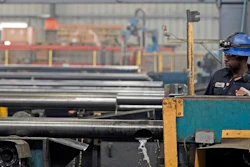 Steel pipes are made at the Borusan Mannesmann Pipe manufacturing facility Tuesday, June 5, 2018, in Baytown, Texas. Borusan is seeking a waiver from the steel tariff to import 135,000 metric tons of steel piping annually over the next two years.