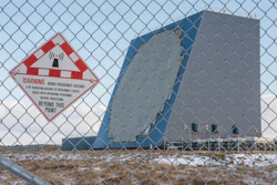 In this Nov. 27, 2017, photo released by the U.S. Northern Command Alaskan NORAD Region/Alaskan Command/11th Air Force shows the Cobra Dane radar, a single faced ground-based, L-band phased-array radar located at Eareckson Air Station, Shemya, Alaska. The U.S. military wants to install missile defense radar, similar to this one shown, in Hawaii to identify any ballistic missiles that are fired from North Korea or elsewhere, officials said Tuesday, June 26, 2018.