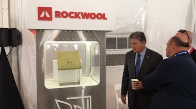 Rockwool manufacturing's new facility in West Virginia will employ around 150 people in positions ranging from management to the production line.