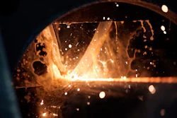 Steel is forged to make a pipe at the Borusan Mannesmann Pipe manufacturing facility Tuesday, June 5, 2018, in Baytown, Texas. Borusan is seeking a waiver from the steel tariff to import 135,000 metric tons of steel piping annually over the next two years.