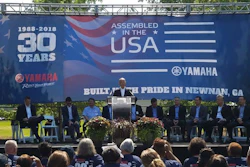 Yamaha has produced more than 3.5 million vehicles including ATVs, SxS vehicles, golf cars and watercraft in Georgia.
