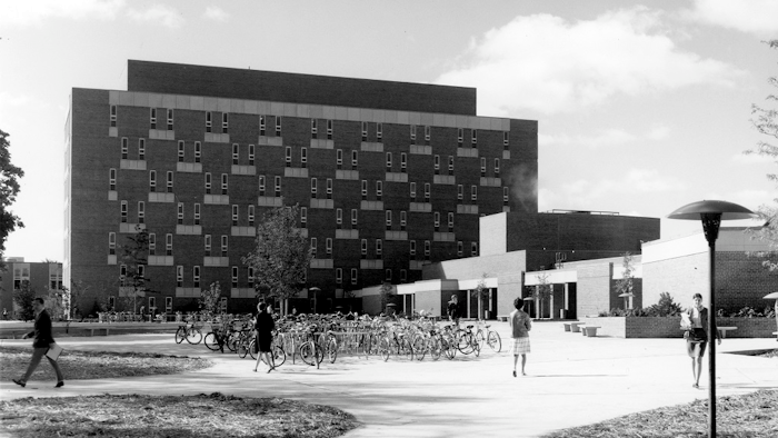 Built in 1969, Wells Hall was the last building constructed on MSU's campus with exclusive classroom space and funded with state dollars.