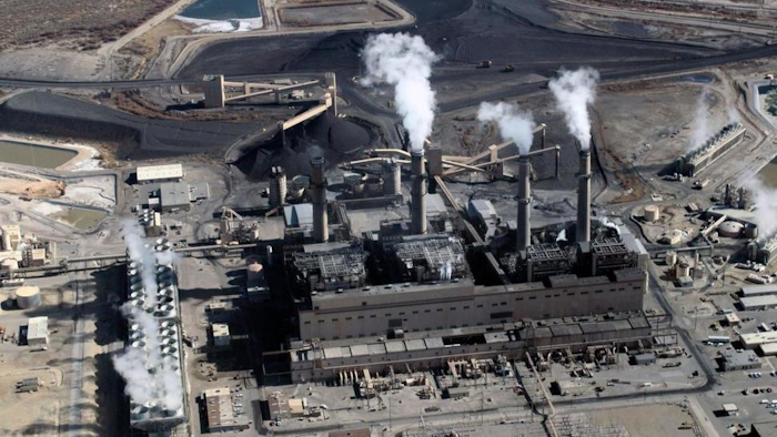The San Juan Generating Station near Farmington, N.M., on Nov. 9, 2009. New Mexico officials are grappling with the likely effects of the coal power plant closure near the Navajo Nation and in one of the nation's poorest states.