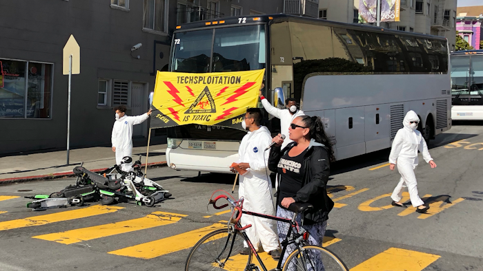 Once lauded for their vision and promise, Silicon Valley giants have made life so hard for locals that residents regularly protest the companies, including their amenities like charter buses to save workers from the region’s terrible traffic.