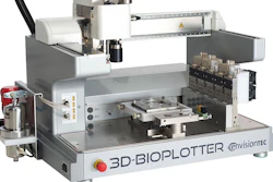 The EnvisionTEC 3D-Bioplotter is used to conduct regenerative biology and tissue engineering research.