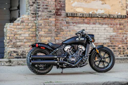 An Indian Scout Bobber 2017.
