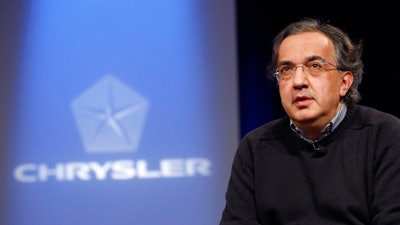 In this Dec. 17, 2009 file photo, Chrysler CEO Sergio Marchionne addresses the media during a news conference at the automaker's headquarters in Auburn Hills, Mich. On Wednesday, July 25, 2018, holding company of Fiat founding family said Sergio Marchionne, who oversaw turnarounds of Fiat and Chrysler, has died.