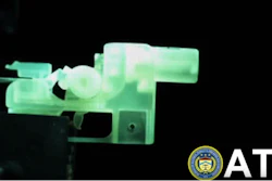 A still from a test run by the Bureau of Alcohol, Tobacco, Firearms and Explosives (ATF).