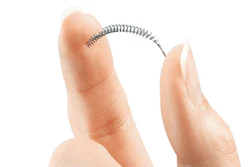 This image provided by Bayer Healthcare Pharmaceuticals shows the birth control implant Essure. On Friday, July 20, 2018, the maker of the permanent contraceptive implant subject to thousands of injury reports from women and repeated safety restrictions by U.S. regulators says it will stop selling the device at the end of the year due to weak sales.